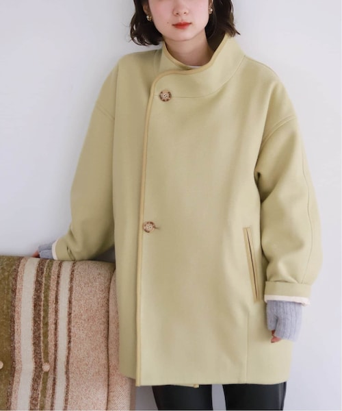 SLOBE citron. スローブイエナ ステンカラーコクーンコート SLOBE citron. スローブイエナ ステンカラーコクーンコート