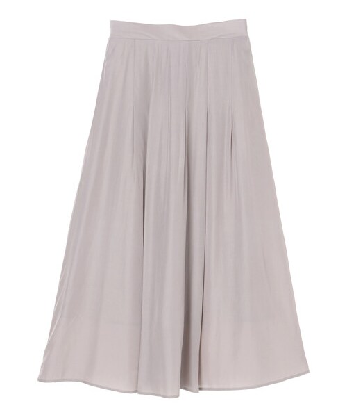 Green　Parks（グリーンパークス）の「ランダムタックギャザースカート（スカート・ライトグレー/チャコールグレー/イエロー/ブルー・F）」の17枚目の写真