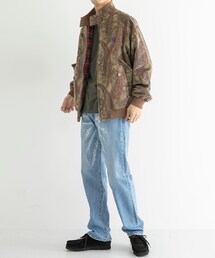 BARACUTA Needles ハリントンジャケット ニードルズ×バラクータの「G9」ジャケット、大胆な“ペイズリー