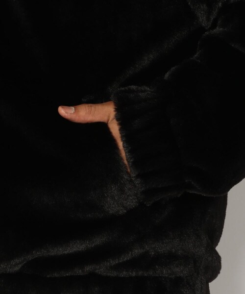 LUSOR（ルーソル）の「LUSOR（ルーソル）エコファーブルゾン（ジャケット/アウター・メンズ・BLACK/BEIGE・M/L）」の9枚目の写真