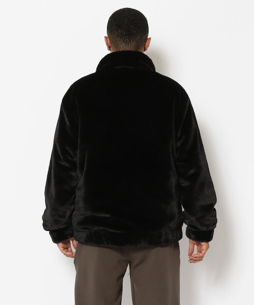 LUSOR（ルーソル）の「LUSOR（ルーソル）エコファーブルゾン（ジャケット/アウター・メンズ・BLACK/BEIGE・M/L）」の4枚目の写真