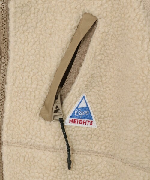 Cape HEIGHTS(ケープハイツ)の「Cape HEIGHTS BREAKHEART FLEECEJacket(その他・レディース・TAN/BLACK・XS)」の22枚目の写真