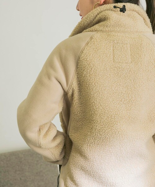 Cape HEIGHTS(ケープハイツ)の「Cape HEIGHTS BREAKHEART FLEECEJacket(その他・レディース・TAN/BLACK・XS)」の11枚目の写真