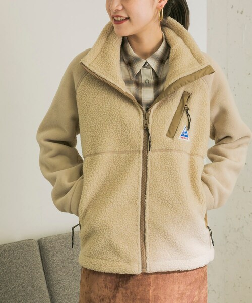 Cape HEIGHTS(ケープハイツ)の「Cape HEIGHTS BREAKHEART FLEECEJacket(その他・レディース・TAN/BLACK・XS)」の12枚目の写真