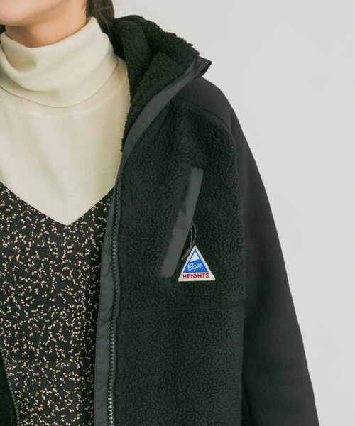 Cape HEIGHTS(ケープハイツ)の「Cape HEIGHTS BREAKHEART FLEECEJacket(その他・レディース・TAN/BLACK・XS)」の3枚目の写真