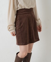 Kastane（カスタネ）の「ベロアミニスカート（スカート）」