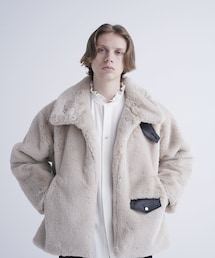 Lui's（ルイス）の「【CULLNI/クルニ】 ファーブルゾン（ブルゾン