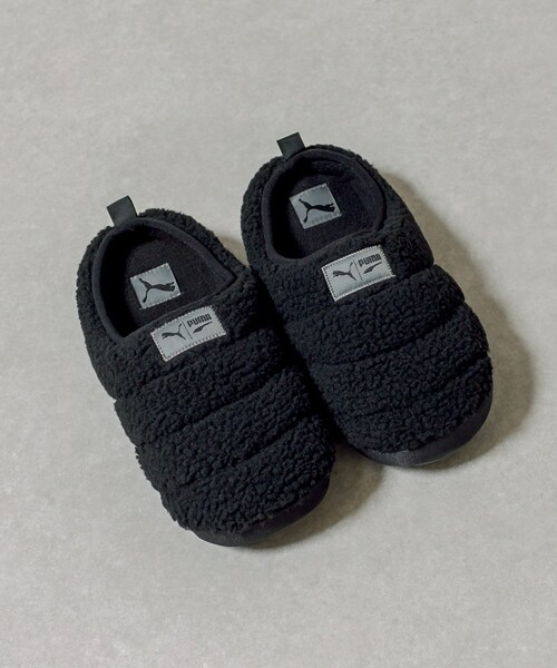 RASVOA(ラスボア)の「【PUMA/プーマ】Scuff Sherpa(その他シューズ・レディース・オフホワイト/ブラック・S/L/M)」の2枚目の写真