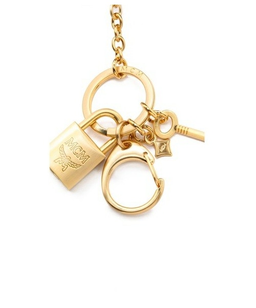 MCM（エムシーエム）の「MCM Heritage Dog Charm Keychain