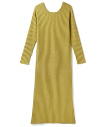 GRL | 前後2Wayストレートリブニットワンピース(ワンピース)