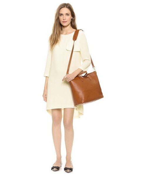 madewell（メイドウェル）の「Madewell Zipper Transport Bag（トートバッグ・レディース・Burnished Caramel/True Black・One Size）」の10枚目の写真