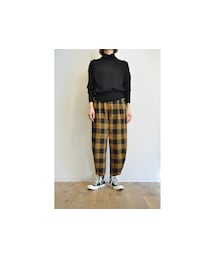 -- | チェックタックパンツ(その他パンツ)