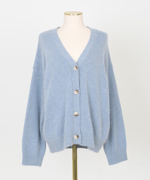 imvely（-）の「[IMVELY] ふわふわリアルフォックスカーディガン（カーディガン/ボレロ・レディース・베이지・FREE0(ミニブリー/XS~M), FREE1(一般ブリー/XS~M)）」の2枚目の写真