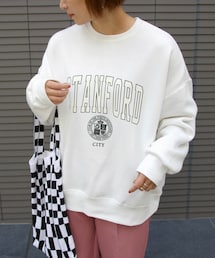 裏起毛STANFORDルーズスウェット