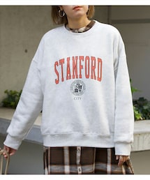 Sheson | 裏起毛STANFORDルーズスウェット(スウェット)