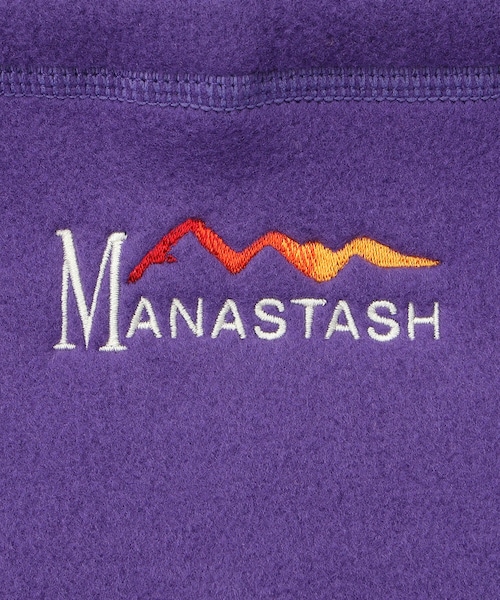 MANASTASH（マナスタッシュ）の「MANASTASH(マナスタッシュ) POLARTEC NECK GAITER（その他・メンズ・BLACK/OLIVE/PURPLE・F）」の5枚目の写真