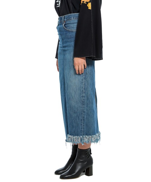 77circa（ナナナナサーカ）の「circa make long denim skirt（スカート・レディース・BLUE/73/SAX/45）」の4枚目の写真