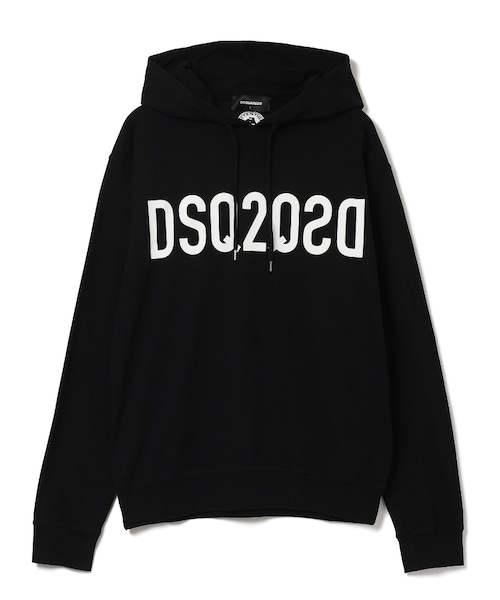 DSQUARED2(ディースクエアード)の「LOGO HOODIE(その他・メンズ・BLACK/01/WHITE/10・M)」の1枚目の写真