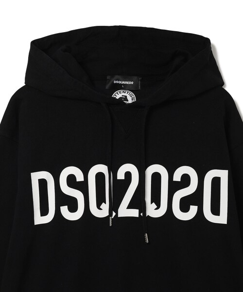 DSQUARED2(ディースクエアード)の「LOGO HOODIE(その他・メンズ・BLACK/01/WHITE/10・M)」の3枚目の写真