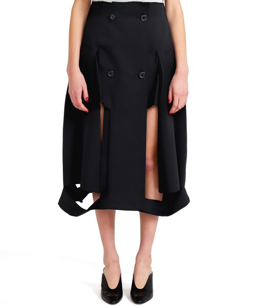 Maison Margiela（メゾンマルジェラ）の「ダブルブレストスカート