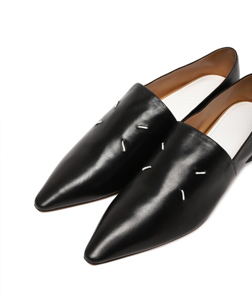 Maison Margiela（メゾンマルジェラ）の「SOFT TOUCH LEATHER KIKI 25（シューズ・レディース・BLACK/01・37）」の6枚目の写真