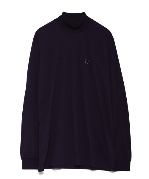 L/S Mock Neck Tee - Poly Jersey