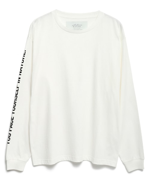 ORGANIC COTTON JERSEY LONG SLEEVE T-SHIRT
