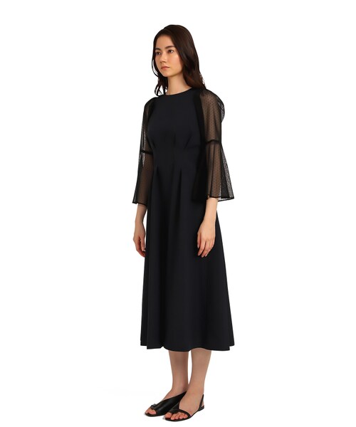 STAIR（ステア）の「Exclusive DOT TULLE DRESS（ワンピース/ドレス・BLACK/01・01/02）」の9枚目の写真