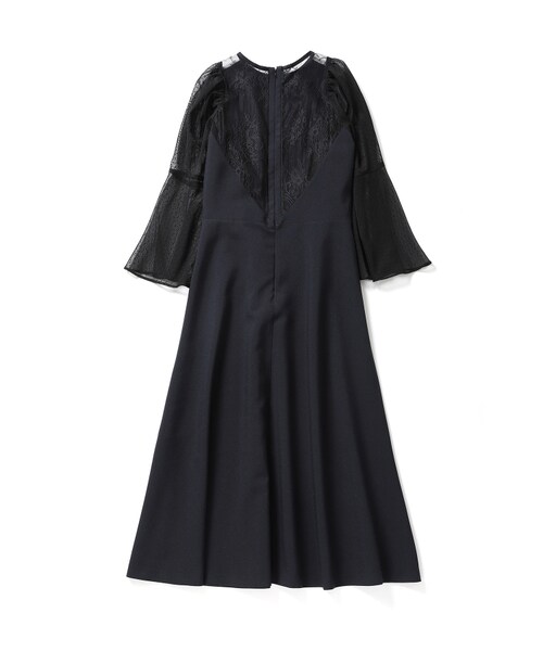 STAIR（ステア）の「Exclusive DOT TULLE DRESS（ワンピース/ドレス・BLACK/01・01/02）」の3枚目の写真