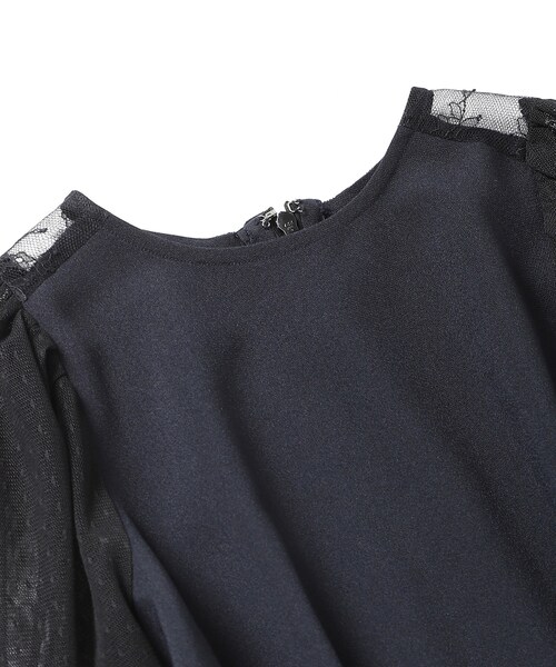 STAIR（ステア）の「Exclusive DOT TULLE DRESS（ワンピース/ドレス・BLACK/01・01/02）」の4枚目の写真