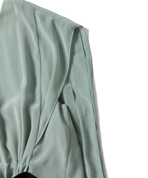 STAIR（ステア）の「Exclusive GATHER RELAX DRESS（ワンピース/ドレス・MINT/38/NAVY/40・F）」の7枚目の写真
