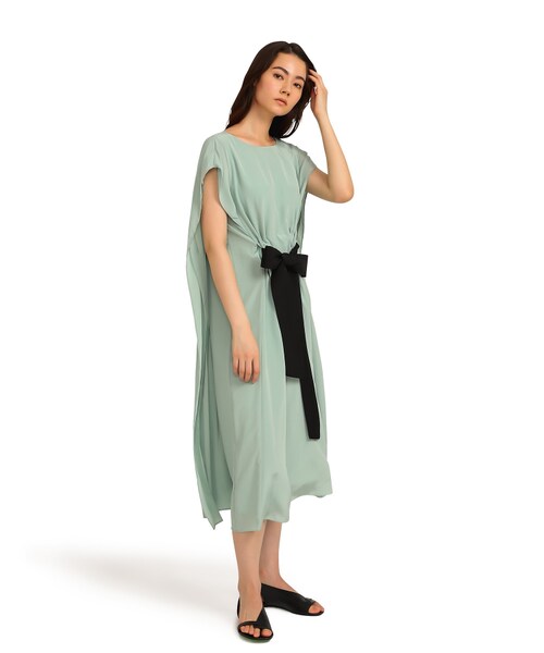 STAIR（ステア）の「Exclusive GATHER RELAX DRESS（ワンピース/ドレス・MINT/38/NAVY/40・F）」の11枚目の写真