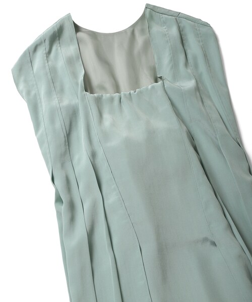 STAIR（ステア）の「Exclusive GATHER RELAX DRESS（ワンピース/ドレス・MINT/38/NAVY/40・F）」の5枚目の写真