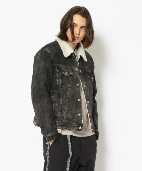 BACKLASH(バックラッシュ)の「ISAMUKATAYAMA BACKLASH/イサムカタヤマ バックラッシュ/BOA G-JACKET(ジャケット/アウター・メンズ・BLACK・M/L)」の1枚目の写真