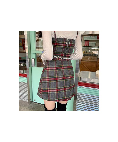 chuu（チュー）の「チェキチェキフォーユー skirt（スカート・レディース・その他）」の2枚目の写真