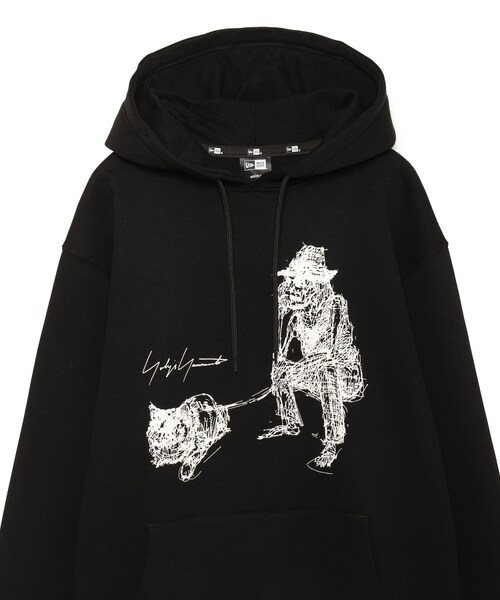 Yohji Yamamoto（ヨウジヤマモト）の「Yohji Yamamoto × New Era PT HOODIE（その他・メンズ・BLACK/01・04）」の2枚目の写真