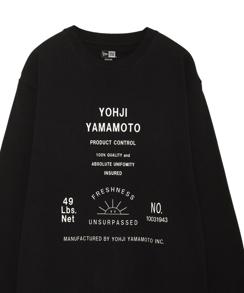 Yohji Yamamoto（ヨウジヤマモト）の「Yohji Yamamoto × New Era PT LONG SLEEVES（その他・メンズ・BLACK/01・03/04）」の2枚目の写真
