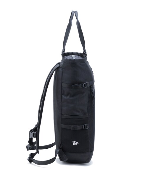 Yohji Yamamoto（ヨウジヤマモト）の「Yohji Yamamoto × New Era EXP TOTE BAG YY LPATCH LOGO BLK（バッグ・メンズ・BLACK/01・03）」の4枚目の写真
