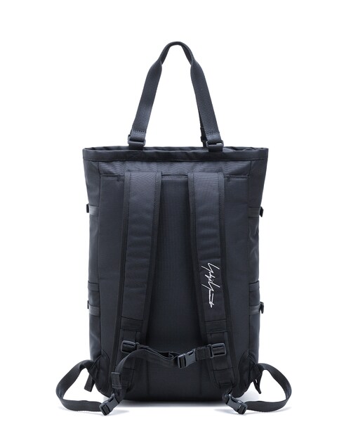 Yohji Yamamoto（ヨウジヤマモト）の「Yohji Yamamoto × New Era EXP TOTE BAG YY LPATCH LOGO BLK（バッグ・メンズ・BLACK/01・03）」の3枚目の写真