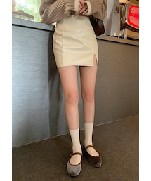 グラスレザー skirt