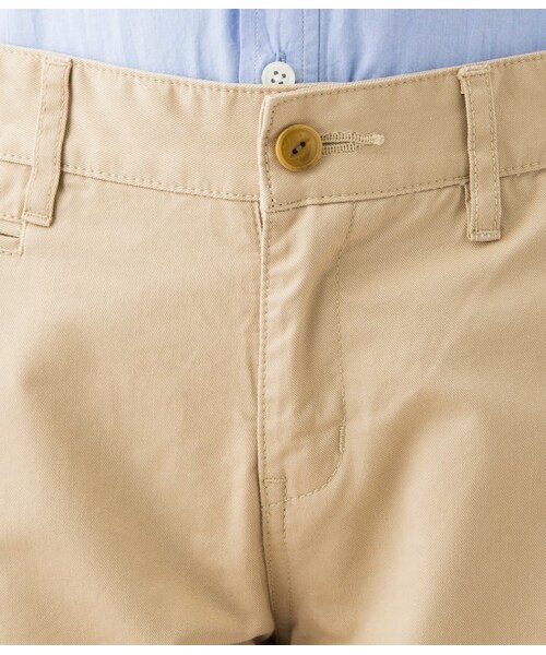 LE JUN（ルジュン）の「チノストレート（パンツ・レディース・オフホワイト/ベージュ・S/M/L）」の7枚目の写真