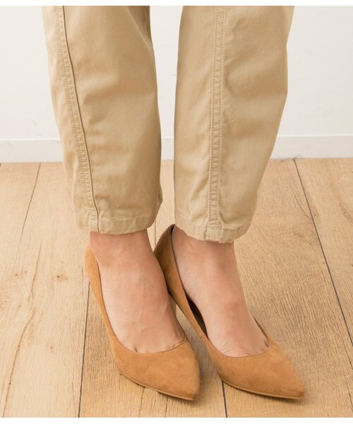 LE JUN（ルジュン）の「チノストレート（パンツ・レディース・オフホワイト/ベージュ・S/M/L）」の10枚目の写真