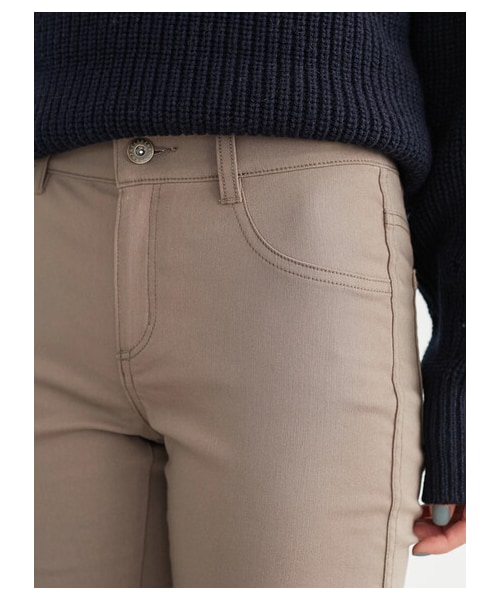 Green Parks(グリーンパークス)の「裏起毛ストレッチスキニーパンツ(パンツ・ブラック/モカ/ネイビー・S/M/L)」の6枚目の写真