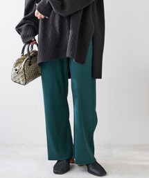 DISCOAT | リブフレアカットパンツ《WEB限定カラーあり》(その他パンツ)