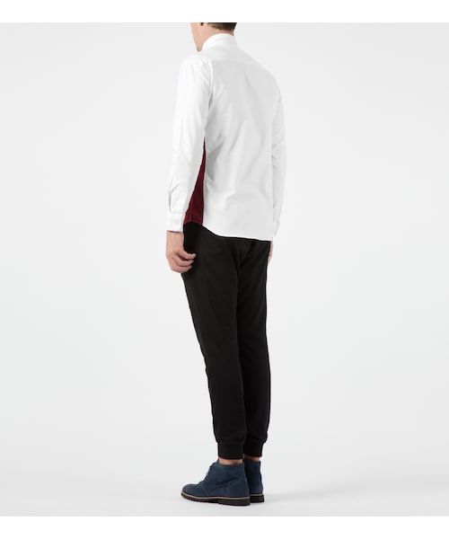 LIFUL MINIMAL GARMENTS.（ライフルミニマルガーメンツ）の「White Oxford Colorblock Shirt（その他・メンズ・other・L）」の6枚目の写真