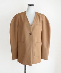 Marient | マーレカラーレスJK(ノーカラージャケット)