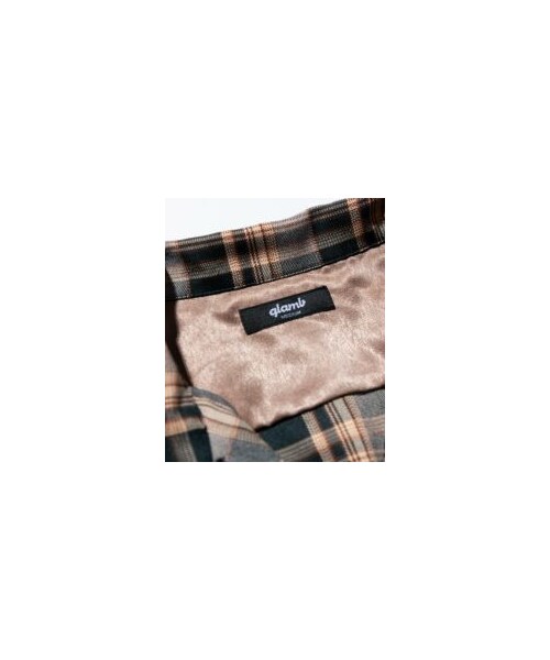 トップス glambGB0122/SH05 :Double Pocket Check SH glamb（グラム）の「GB0122 / SH05 : Double Pocket Check SH