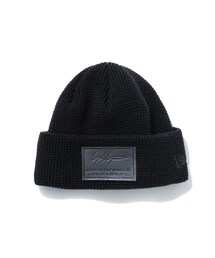 UNFOLLOW（アンフォロー）の「【YOHJI YAMAMOTO × NEW ERA】カフニットワッフル レザーパッチ ニットキャップ（その他）」