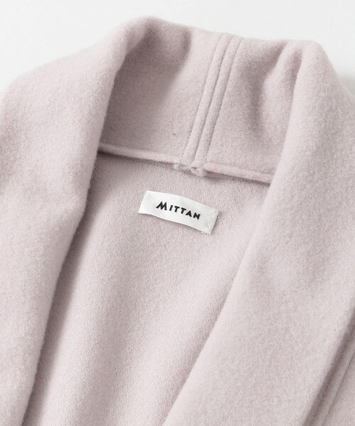 MITTAN(ミッタン)の「MITTAN 半纏ロングコート(その他・レディース・薄々灰・1/2)」の4枚目の写真