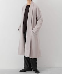 MITTAN（ミッタン）の「MITTAN なめらか半纏ロングコート（）」 - WEAR